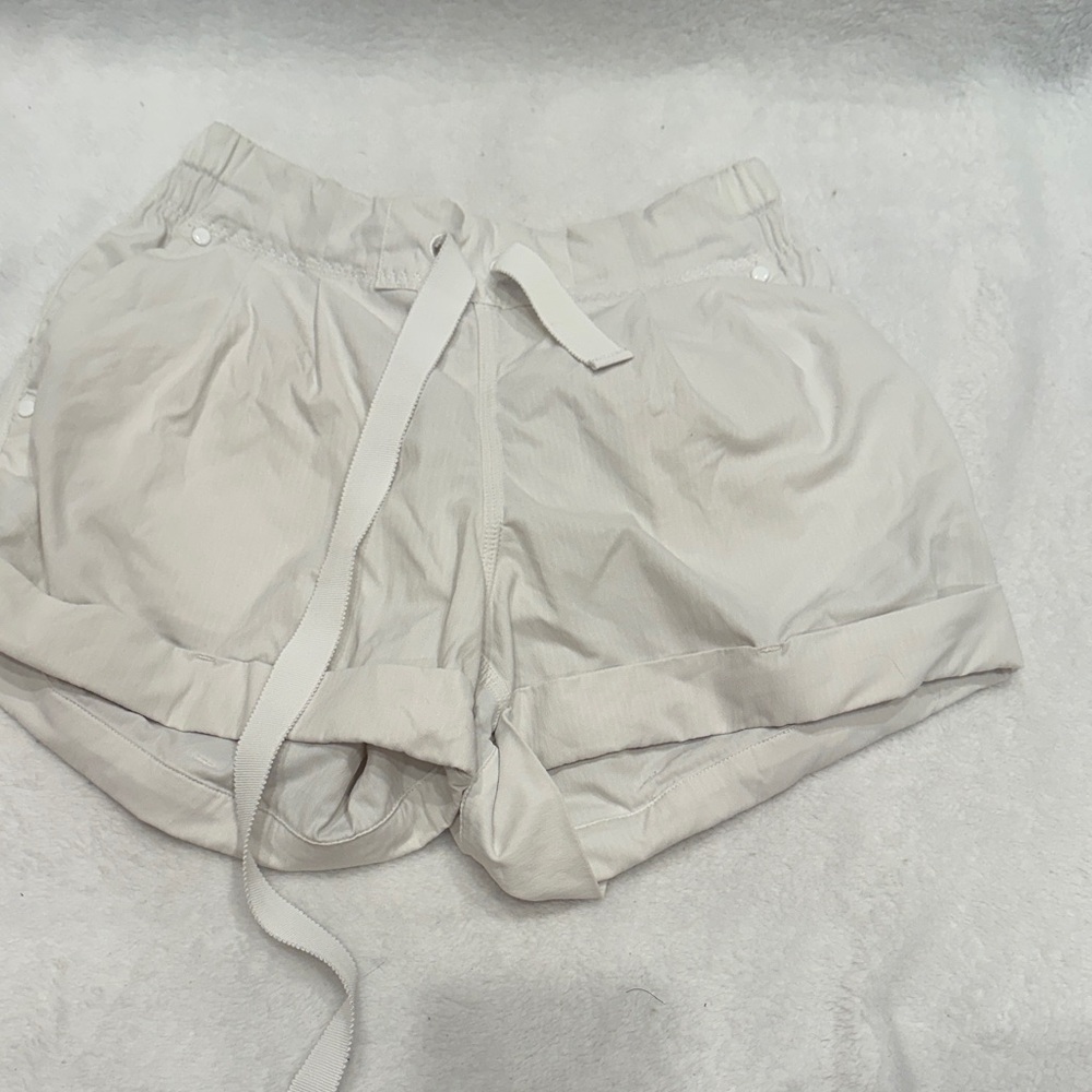 lululemon athletica white Cargo Shorts